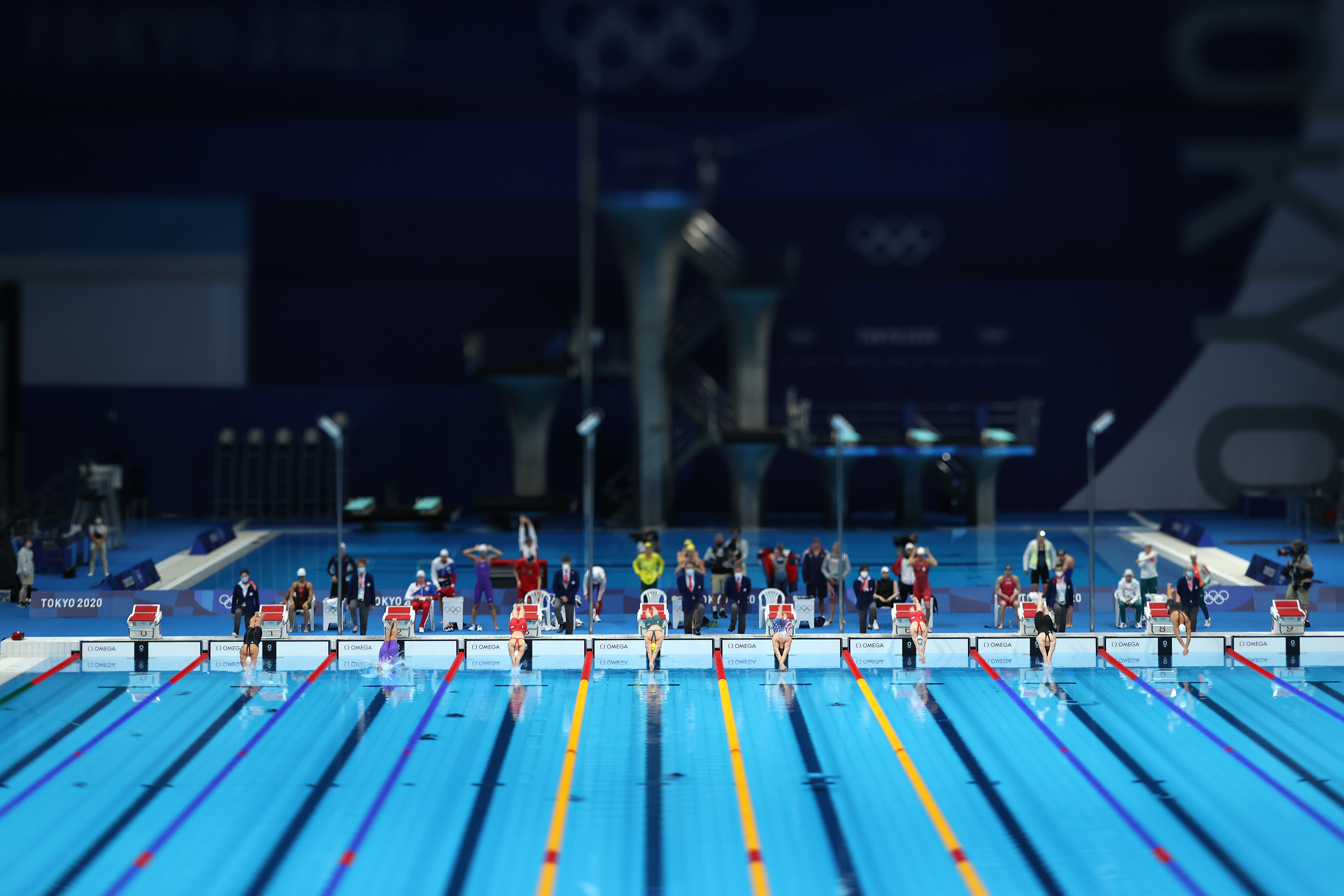 منافسات السباحة في طوكيو 2020
