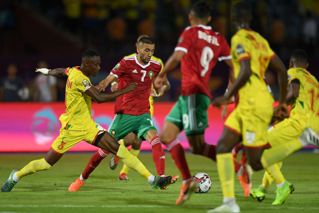 المغربي حكيم زياش من مشاركته في كأس أمم إفريقيا 2019 بمصر