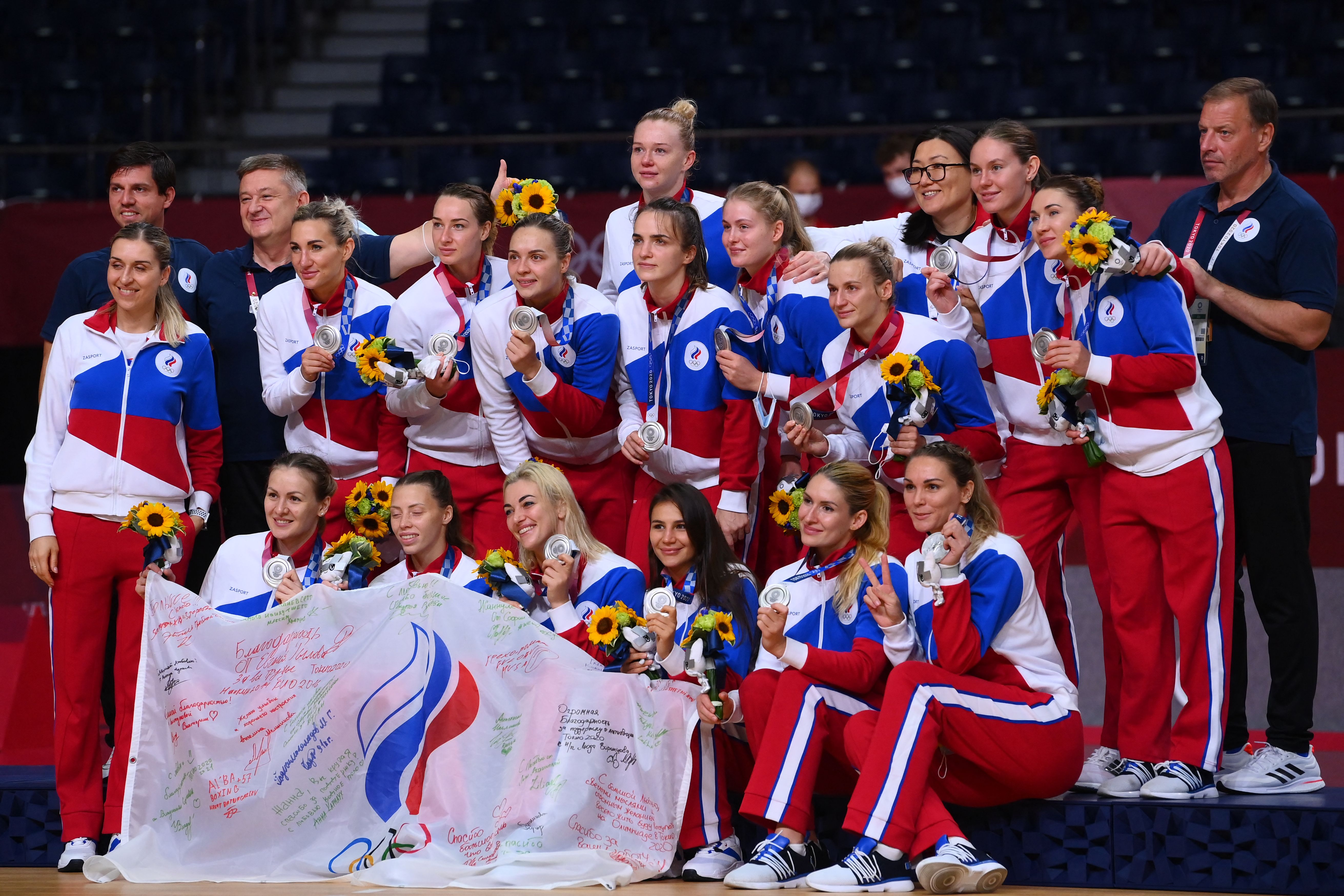 روسيا ترفع العلم الأولمبي في طوكيو 2020