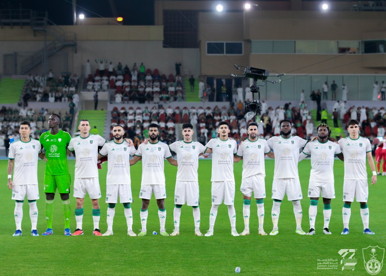 الأهلي الوحدة الدوري السعودي روشن (Twitter/ ALAHLI_FC) ون ون winwin