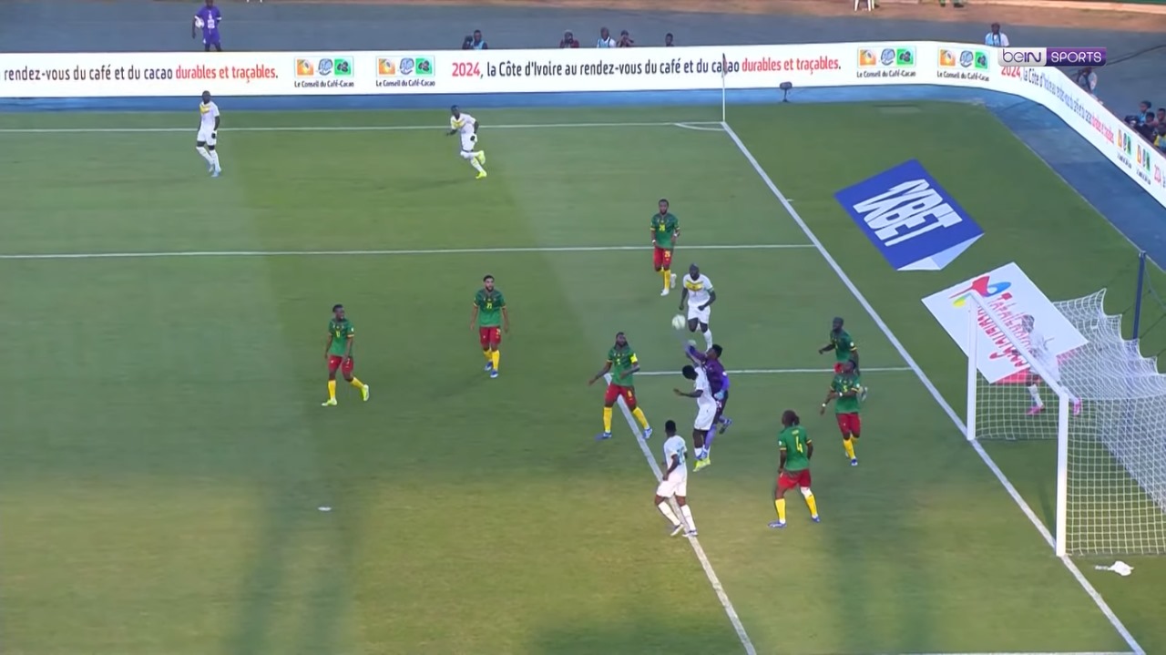 ساديو ماني خلال مباراة السنغال والكاميرون (winwin)