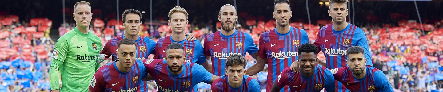 فريق برشلونة 2022
