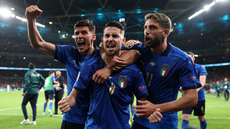المنتخب الإيطالي إلى نهائي يورو 2020.