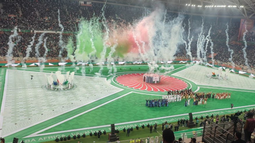 حفل افتتاح رائع لبطولة كأس أفريقيا للمحليين "شان 2022"