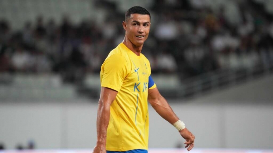 البرتغالي كريستيانو رونالدو Ronaldo نادي النصر السعودي ون ون winwin