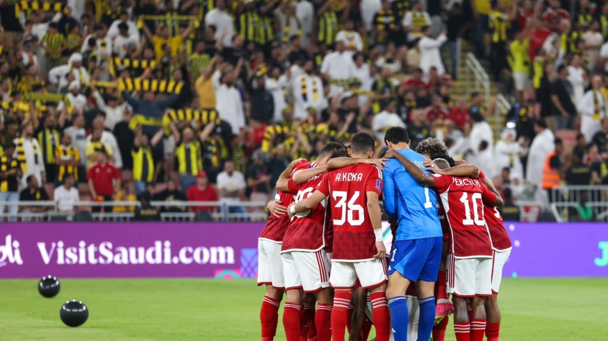 نجوم النادي الأهلي المصري في حديث خاص مع winwin بعد الفوز على الاتحاد السعودي