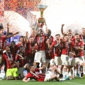 تتويج ميلان بلقب الدوري الإيطالي 2022-2021