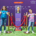 جولة كأس العالم في الدوحة احتفالاا بالعدل التنازلي 200 يوم للمونديال