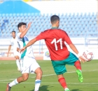 لقطة من مباراة المغرب والجزائر في بطولة اتحاد شمال أفريقيا (Unafonline.org) ون ون winwin
