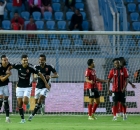احتفال لاعبي الأهلي المصري بالفوز على الداخلية (twitter/alahly) ون ون winwin