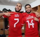 اللاعبان التونسيان العيدوني ورفيعة (Ftf/Facebook)