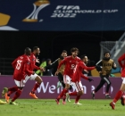 فرحة لاعبي الأهلي بهدف قفشة أمام سياتل ساوندورز في كأس العالم للأندية (Getty/غيتي) ون ون winwin