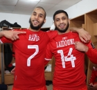 اللاعبان التونسيان العيدوني ورفيعة (Facebook/FTF)