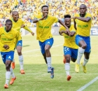 فريق صن داونز الجنوب أفريقي خلال مباراة الأهلي (Twitter/Mamelodi Sundowns FC) ون ون winwin