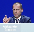 السلوفيني ألكسندر تشيفرين رئيس الاتحاد الأوروبي لكرة القدم (Getty) وين وين winwin