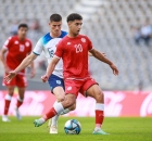 من مشاركة بشير يعقوب مع تونس ضد إنجلترا في مونديال الشباب (Getty)