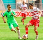 خلال مباراة سابقة في الدوري التونسي بين الافريقي وهلال الشابة (Club Africain-facebook).