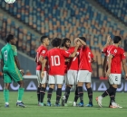 من مباراة مصر وجيبوتي في تصفيات كاس العالم 2026 افريقيا