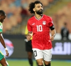 محمد صلاح نجم منتخب مصر خلال مواجهة جيبوتي في تصفيات كأس العالم (2026 X - @CAF_Online)