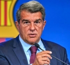 خوان لابورتا رئيس مجلس إدارة نادي برشلونة - Joan Laporta غيتي ون ون winwin Getty