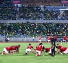 الأهلي المصري قبل مباراة يانغ أفريكانز