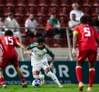 المنتخب السعودي للناشئين في مباراة الإمارات ببطولة غرب آسيا 