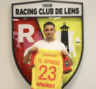 المغربي نائل العيناوي لاعب فريق لانس الفرنسي (RCLens)