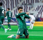 من مباراة منتخب السعودية أمام طاجيكستان ضمن منافسات بطولة كأس آسيا تحت 23 عامًا (X / SaudiNT)