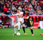 من مباراة باير ليفركوزن وشتوتغارت - الجولة 31 من الدوري الألماني 2023-2024 (X: Leverkusen)