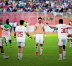 من مباراة الزمالك المصري ودريمز الغاني في نصف نهائي كأس الكونفدرالية (X / ZSCOfficial)