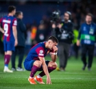صورة نجم برشلونة الإسباني فيران توريس يلخّص حالة الإحباط بعد الخروج مند دوري أبطال أوروبا (X/FCBarcelona_cat) وين وين winwin
