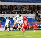 من مباراة الاتحاد والأهلي طرابلس في كأس نهائي السوبر الليبي (winwin)