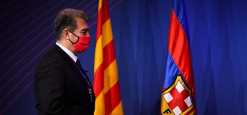الإسباني خوان لابورتا رئيس نادي برشلونة
