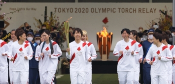 شعلة أولمبياد طوكيو
