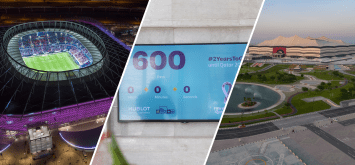 كولاج 600 يوم للانطلاقة مونديال قطر 2022