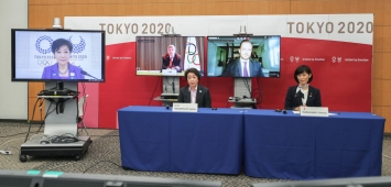 اجتماع افتراضي للمسؤولين اليابانيين مع رئيسي اللجنتين الأولمبية والبارالمبية الدوليتين