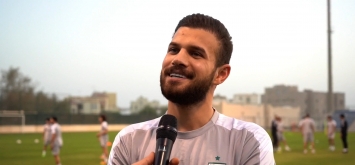 علي فائز لاعب منتخب العراق
