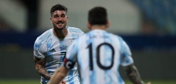 الأرجنتين الإكوادور رودريغو دي باول ليونيل ميسي De Paul Messi كوبا أمريكا البرازيل 2021 ون ون winwin