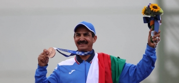 تتويج الرامي الكويتي عبد الله الرشيدي ميدالية برونزية أولمبياد طوكيو 2020 ون ون winwin