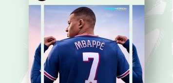 الفرنسي كيليان مبابي على غلاف لعبة فيفا 22