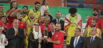 تتويج الأهلي المصري بطولة الأندية العربية كرة السلة ون ون winwin
