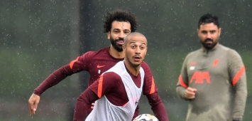 محمد صلاح وتياغو ألكانتارا Mohamed Salah and Thiago Alcantara وين وين ليفربول winwin الدوري الإنجليزي