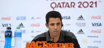 الحسين عموتة مدرب المغرب مؤتمر صحفي بطولة كأس العرب FIFA قطر 2021 ون ون winwin