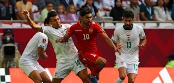 العراق والبحرين في كأس العرب 2021 (Getty)