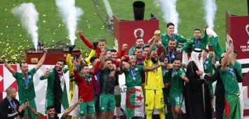 تتويج منتخب الجزائر بكأس العرب FIFA قطر 2021