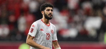 لاعب تونس فرجاني ساسي خلال مواجهة سوريا في كأس العرب 2021 (Getty)