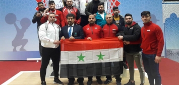 منتخب سوريا لرفع الأثقال (facebook/SyWeightlifting)