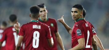 أشرف حكيمي المغرب الغابون نهائيات كأس الأمم الإفريقية الكاميرون 2021 ون ون winwin