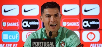البرتغالي كريستيانو رونالدو Ronaldo مؤتمر صحفي منتخب البرتغال ون ون winwin
