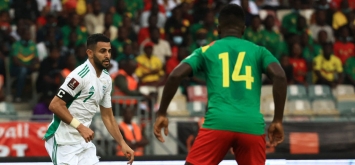 الجزائري رياض محرز الجزائر الكاميرون تصفيات إفريقيا كأس العالم مونديال قطر 2022 ون ون winwin